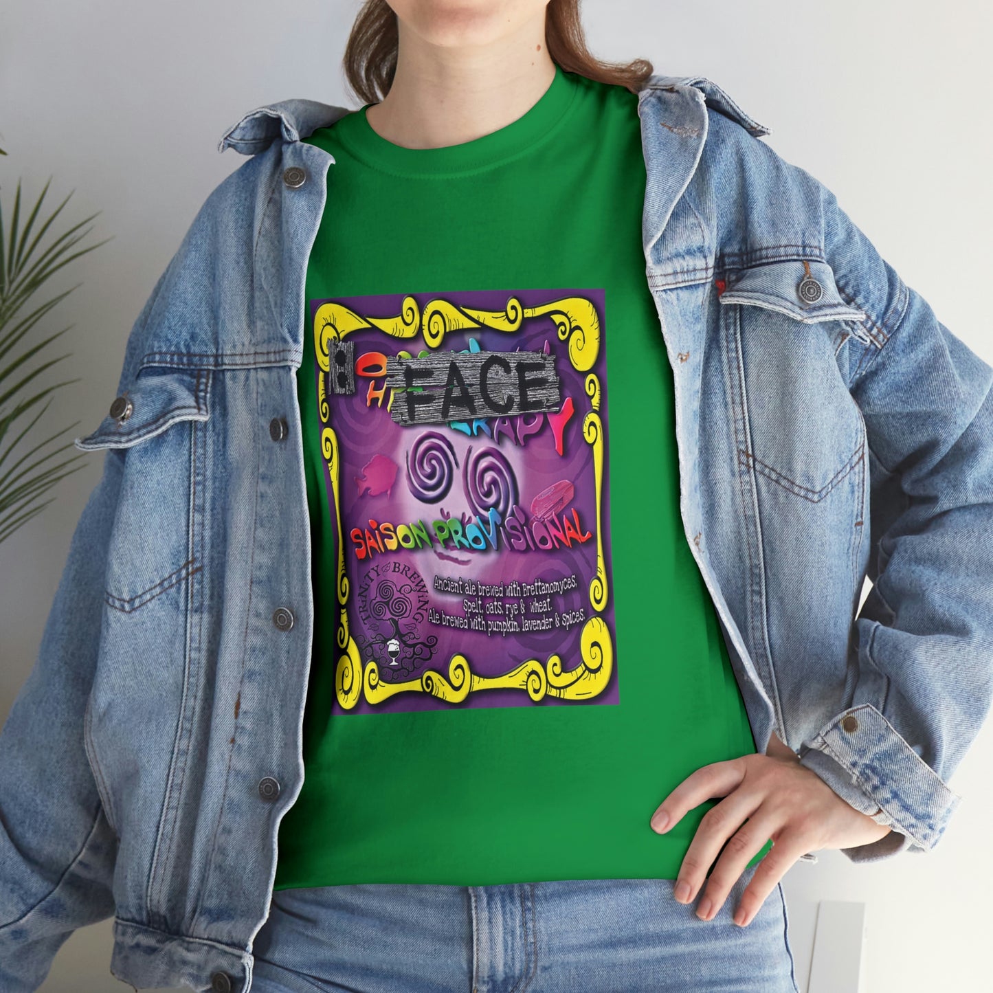 TRiNiTY Oh Face! - Unisex Heavy Cotton Tee