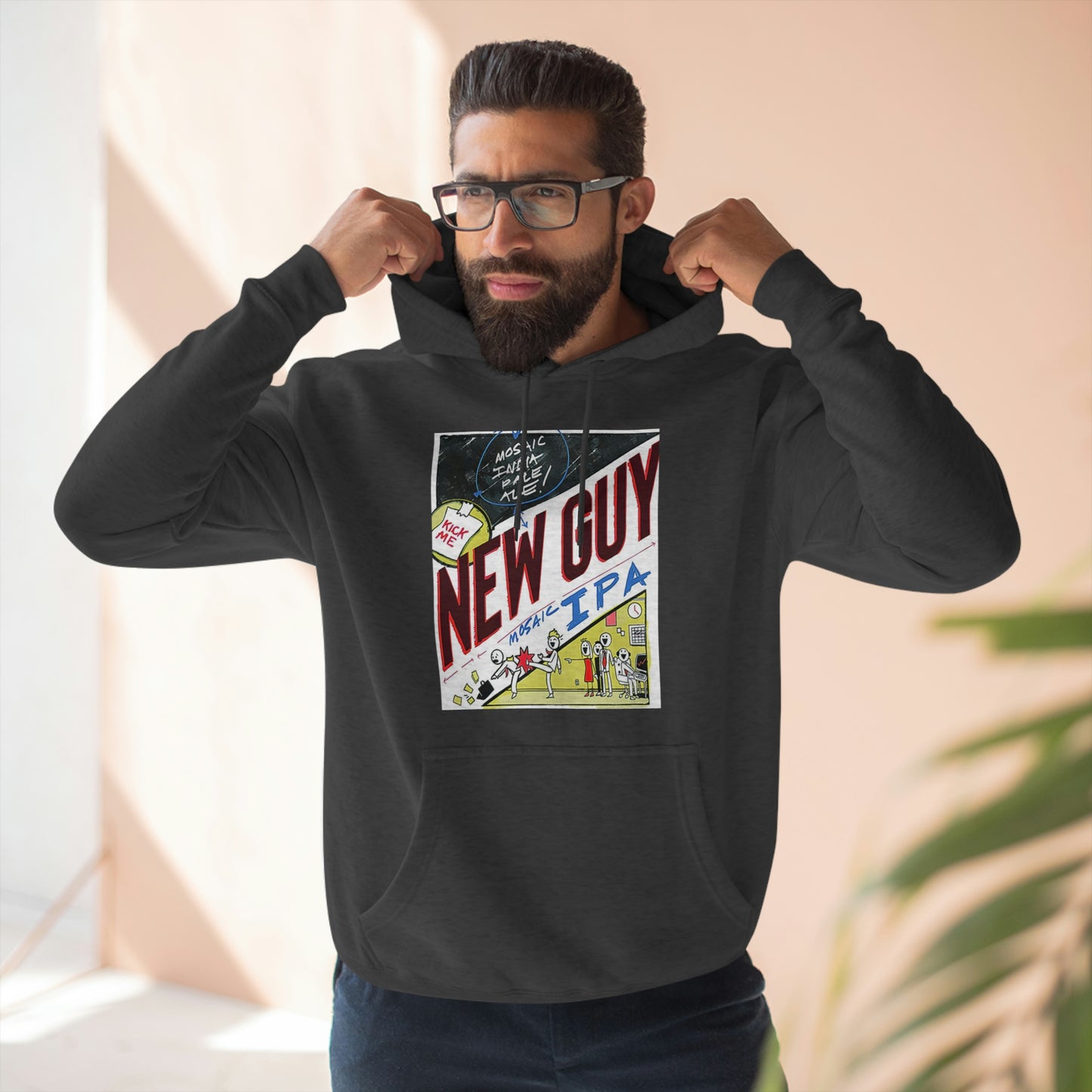 TRiNiTY New Guy IPA - Unisex Premium Pullover Hoodie