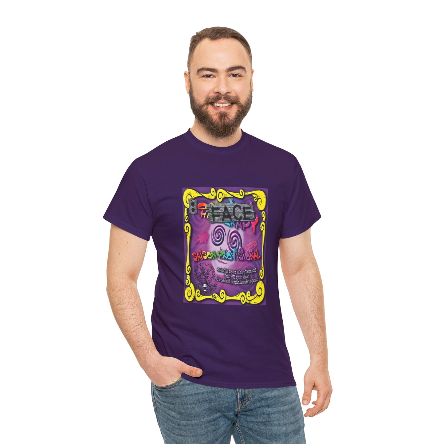 TRiNiTY Oh Face! - Unisex Heavy Cotton Tee
