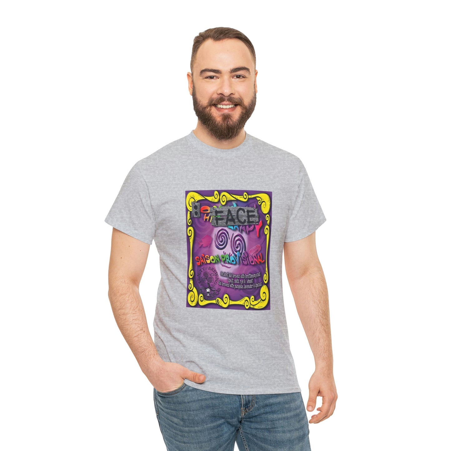 TRiNiTY Oh Face! - Unisex Heavy Cotton Tee