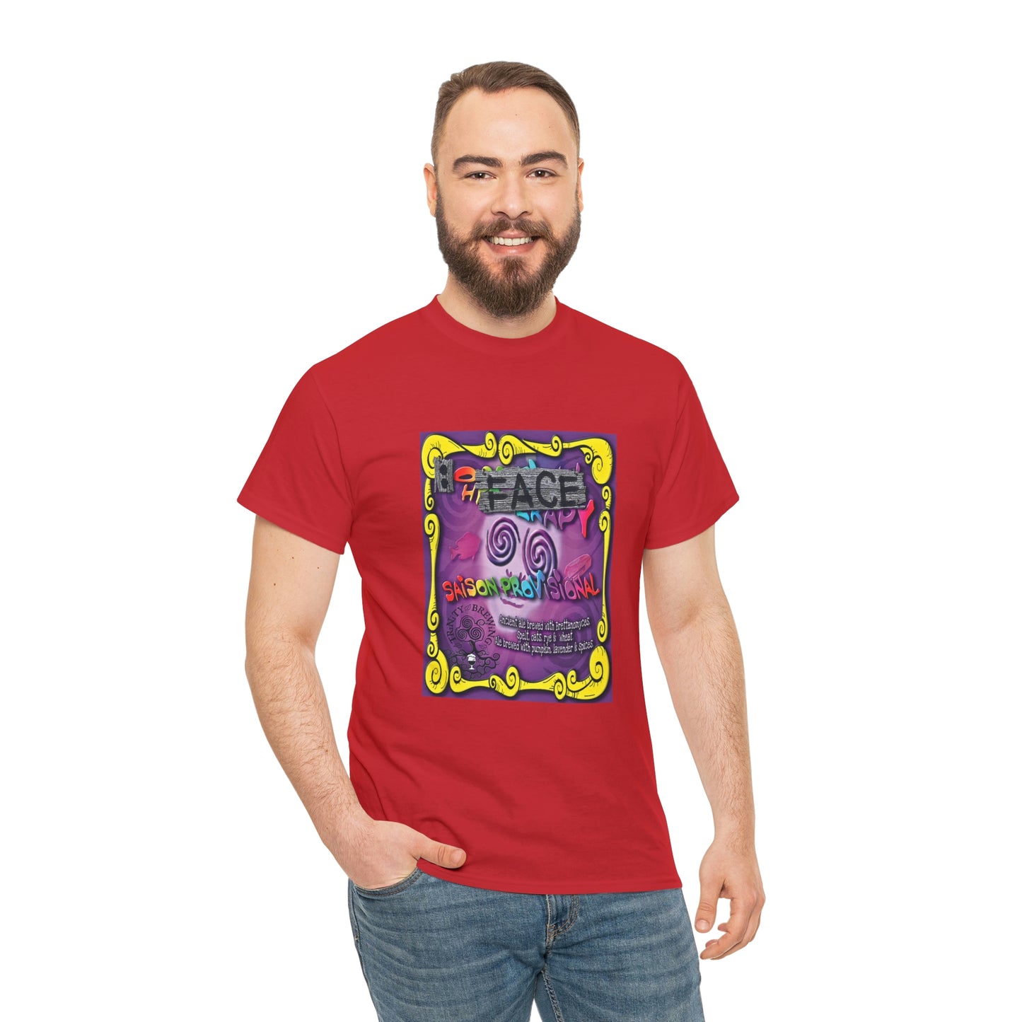 TRiNiTY Oh Face! - Unisex Heavy Cotton Tee