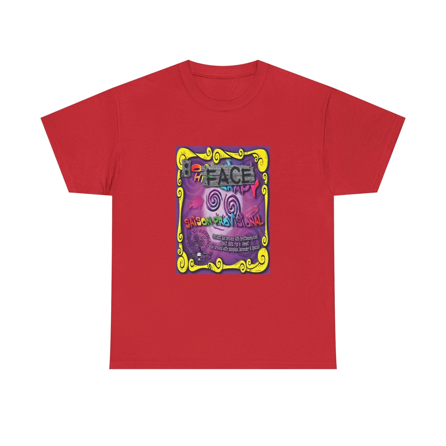 TRiNiTY Oh Face! - Unisex Heavy Cotton Tee