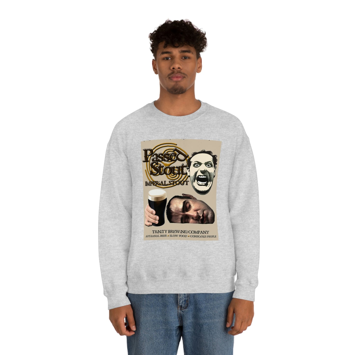 TRiNiTY Passed Stout Imperial Stout - Unisex Heavy Blend™ Crewneck Sweatshirt