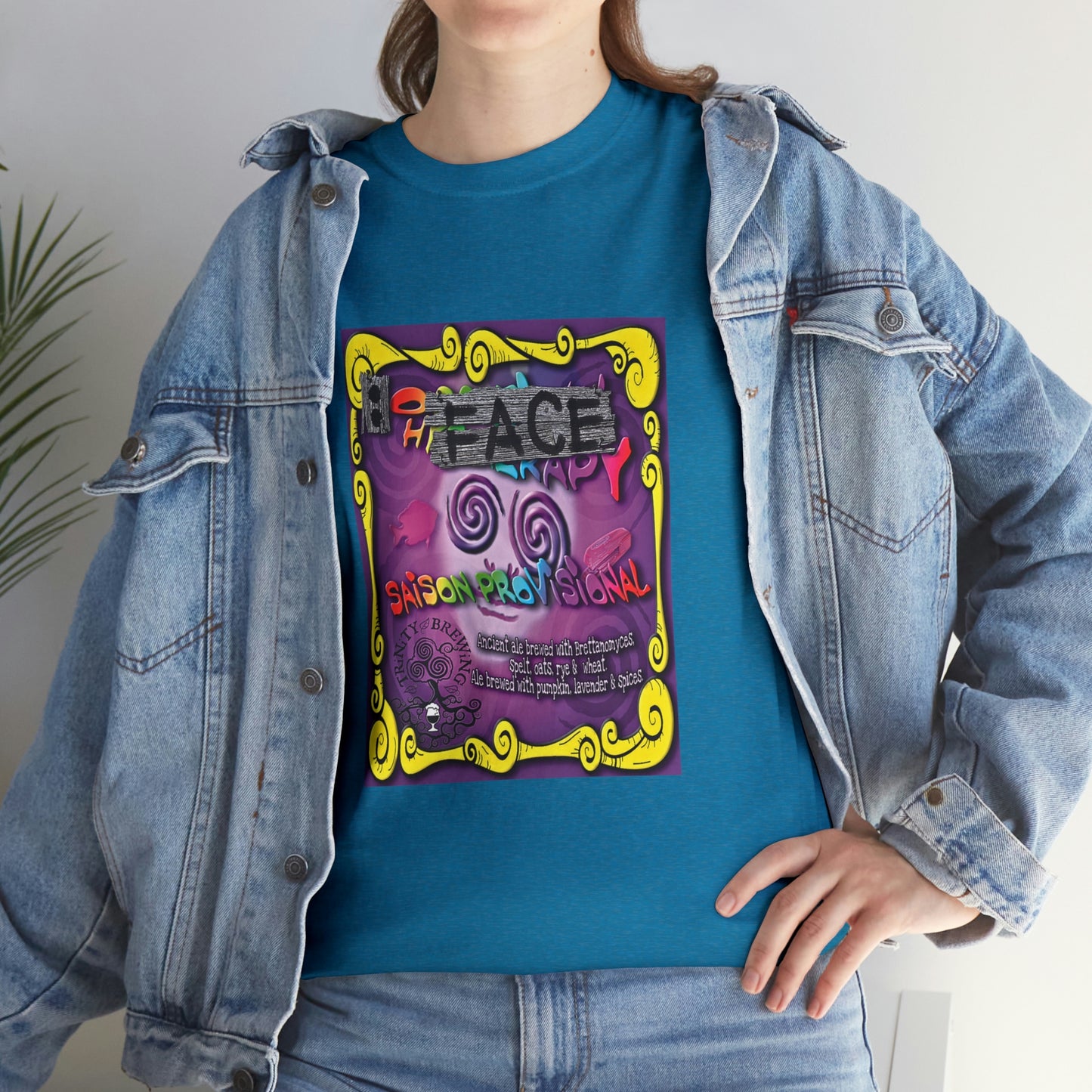 TRiNiTY Oh Face! - Unisex Heavy Cotton Tee