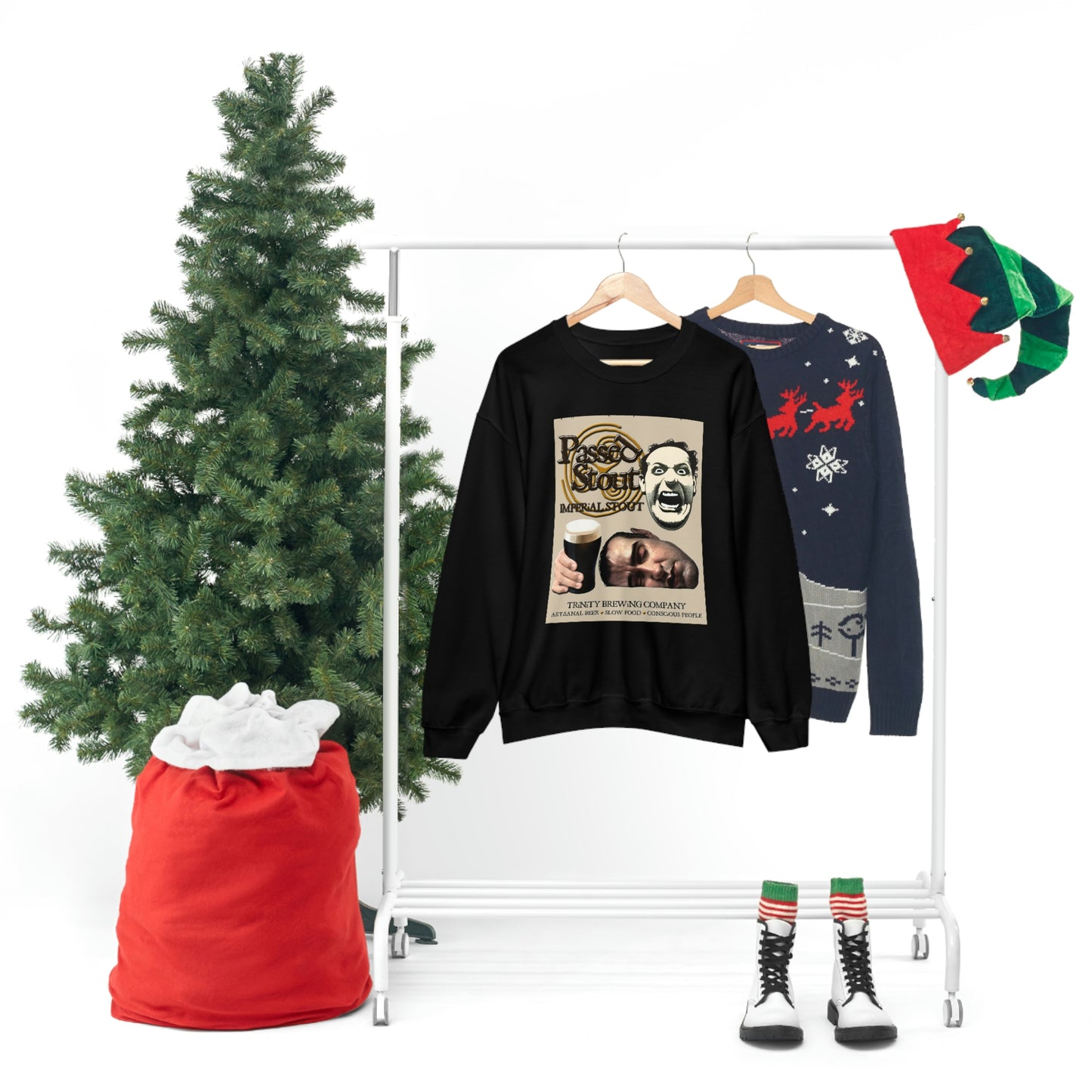 TRiNiTY Passed Stout Imperial Stout - Unisex Heavy Blend™ Crewneck Sweatshirt