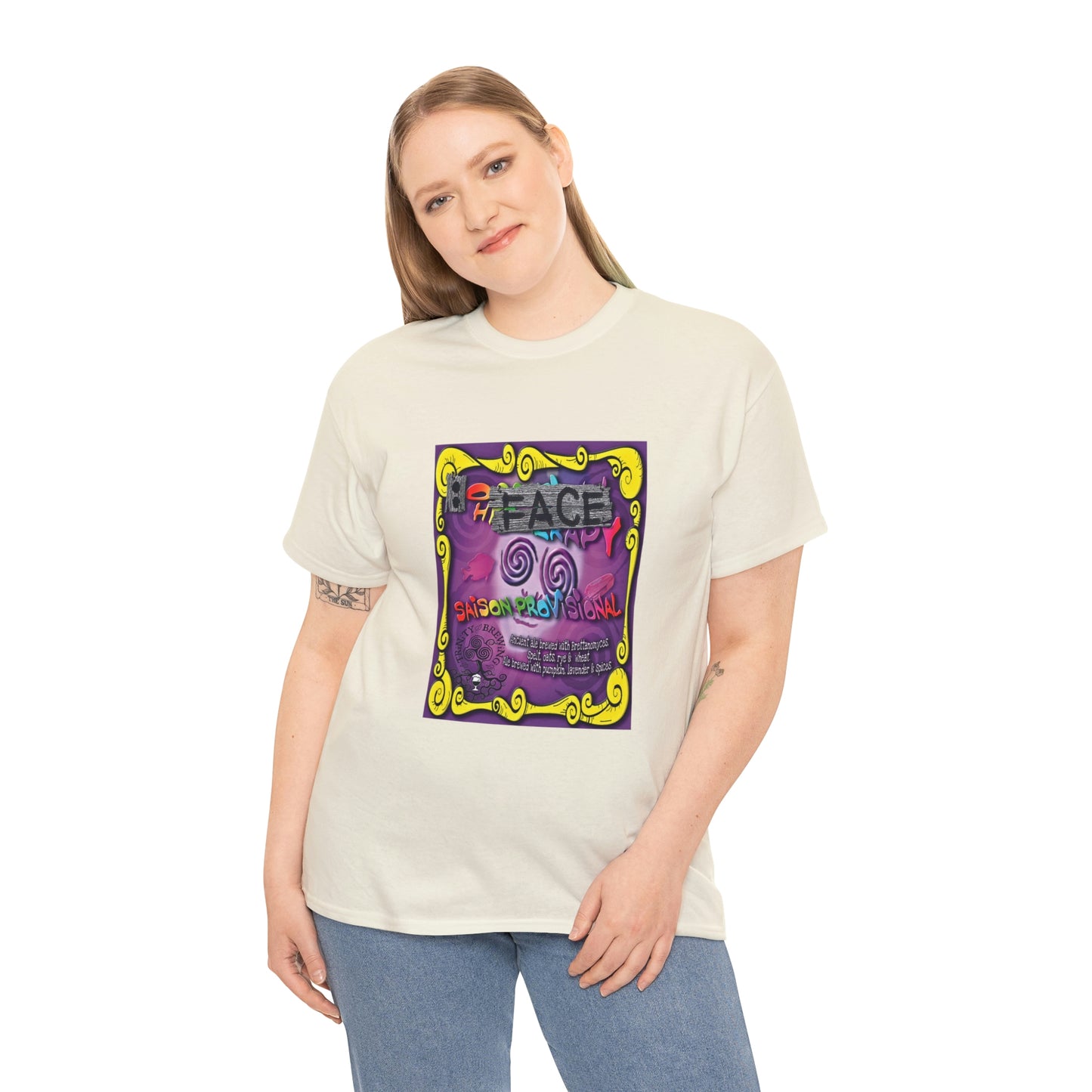 TRiNiTY Oh Face! - Unisex Heavy Cotton Tee