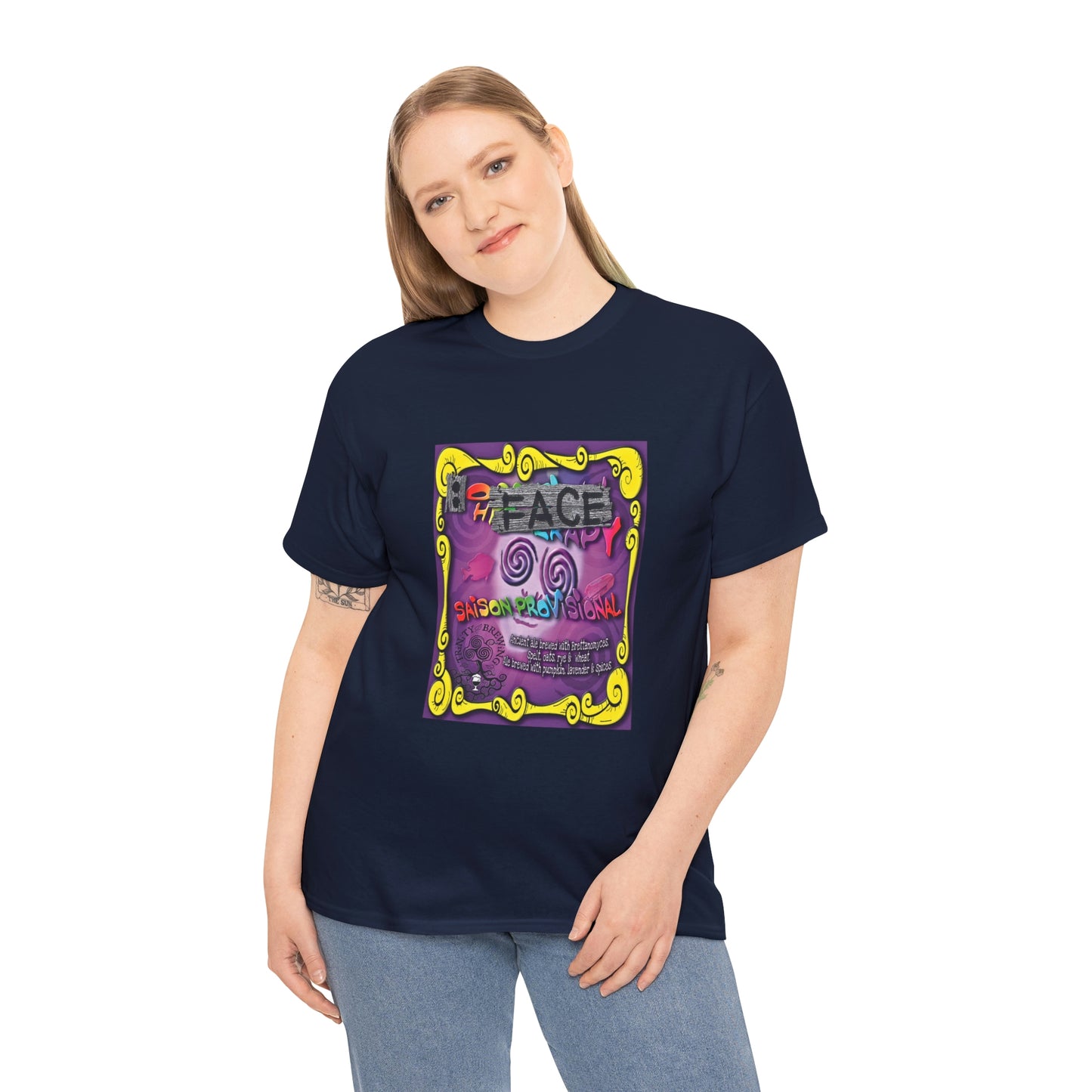 TRiNiTY Oh Face! - Unisex Heavy Cotton Tee