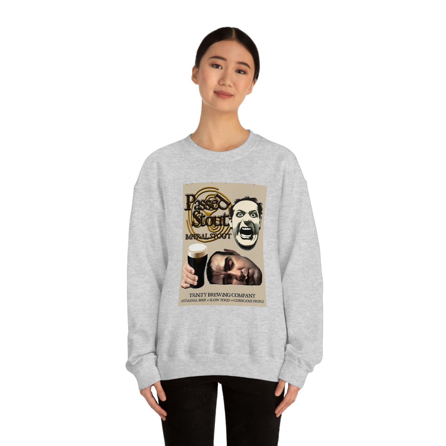 TRiNiTY Passed Stout Imperial Stout - Unisex Heavy Blend™ Crewneck Sweatshirt