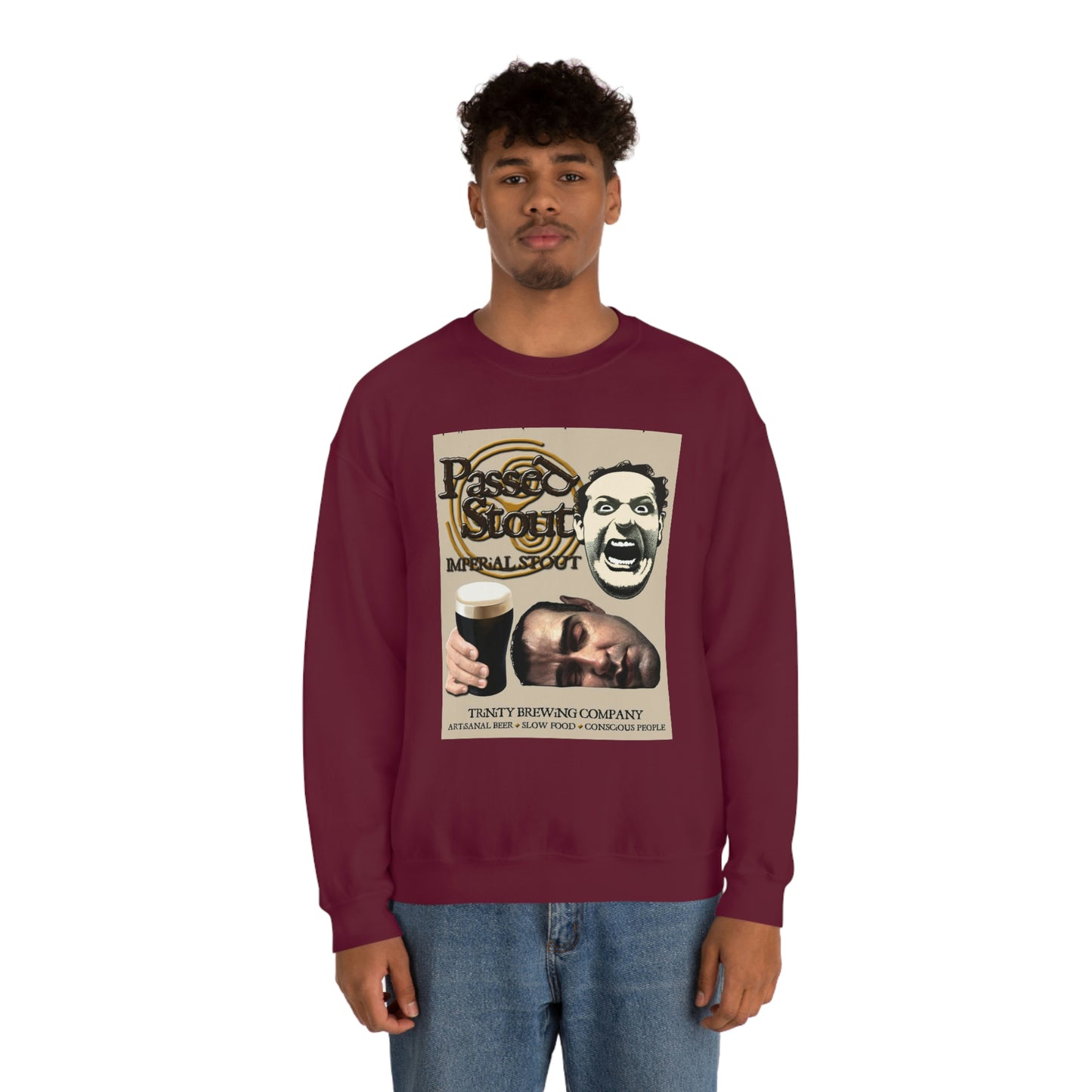 TRiNiTY Passed Stout Imperial Stout - Unisex Heavy Blend™ Crewneck Sweatshirt