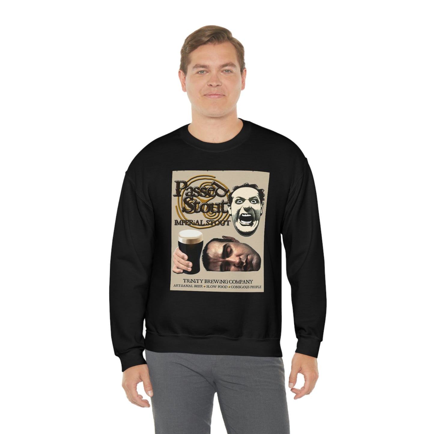TRiNiTY Passed Stout Imperial Stout - Unisex Heavy Blend™ Crewneck Sweatshirt