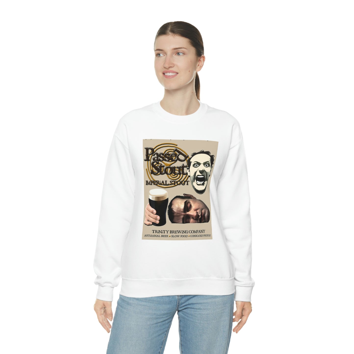 TRiNiTY Passed Stout Imperial Stout - Unisex Heavy Blend™ Crewneck Sweatshirt
