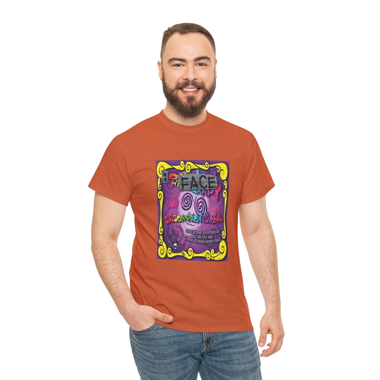 TRiNiTY Oh Face! - Unisex Heavy Cotton Tee