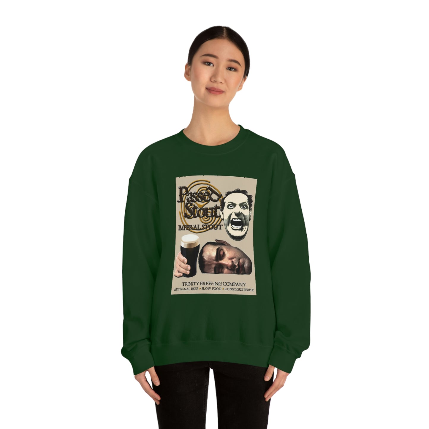 TRiNiTY Passed Stout Imperial Stout - Unisex Heavy Blend™ Crewneck Sweatshirt