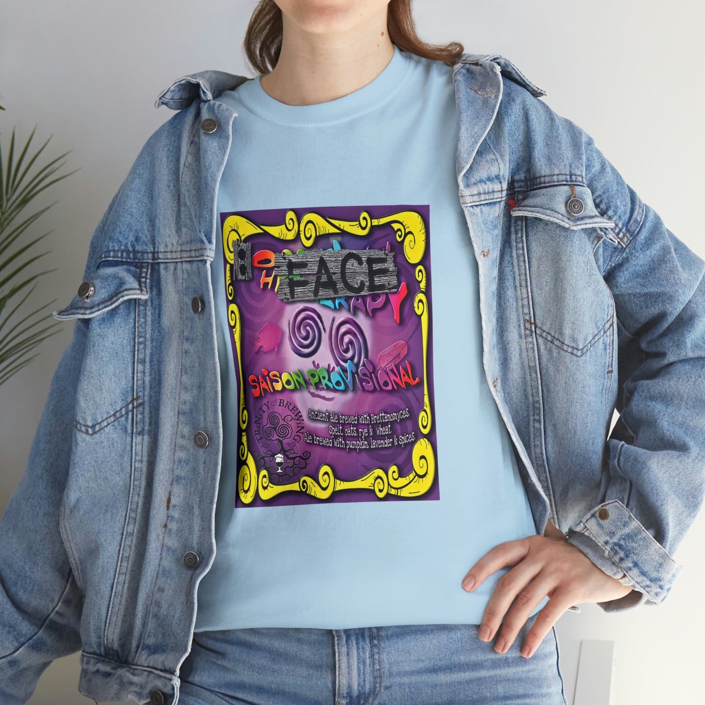 TRiNiTY Oh Face! - Unisex Heavy Cotton Tee