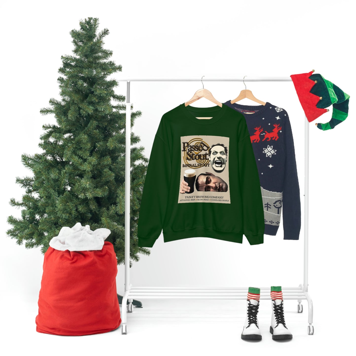 TRiNiTY Passed Stout Imperial Stout - Unisex Heavy Blend™ Crewneck Sweatshirt