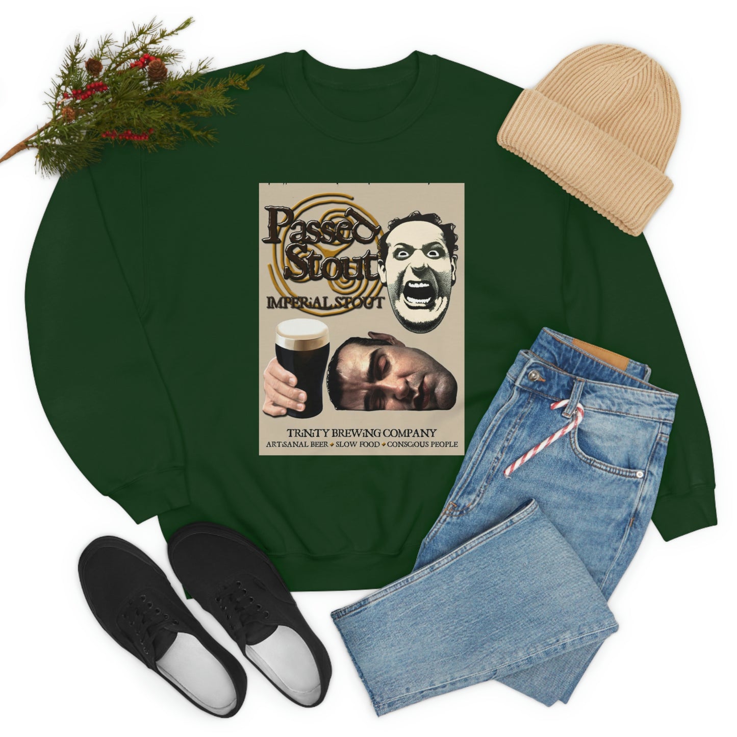 TRiNiTY Passed Stout Imperial Stout - Unisex Heavy Blend™ Crewneck Sweatshirt