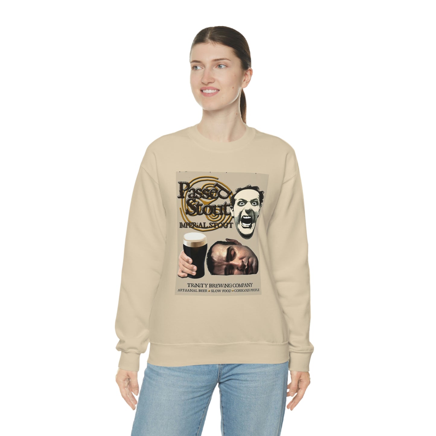 TRiNiTY Passed Stout Imperial Stout - Unisex Heavy Blend™ Crewneck Sweatshirt