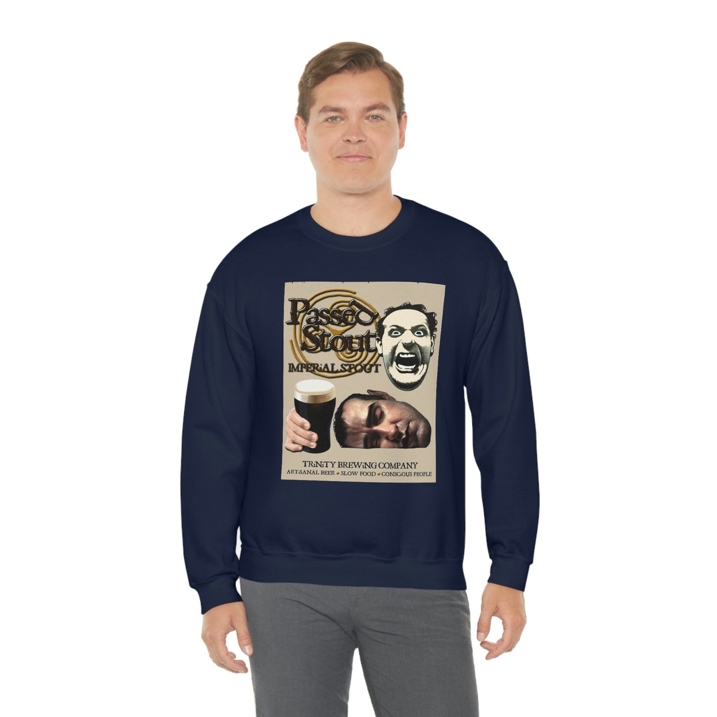 TRiNiTY Passed Stout Imperial Stout - Unisex Heavy Blend™ Crewneck Sweatshirt