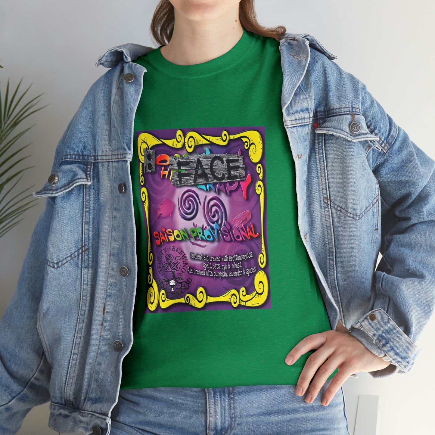 TRiNiTY Oh Face! - Unisex Heavy Cotton Tee