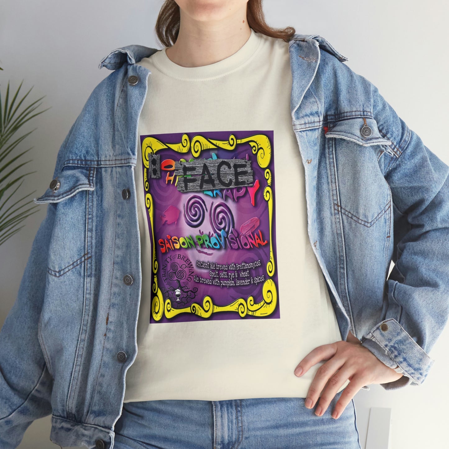 TRiNiTY Oh Face! - Unisex Heavy Cotton Tee