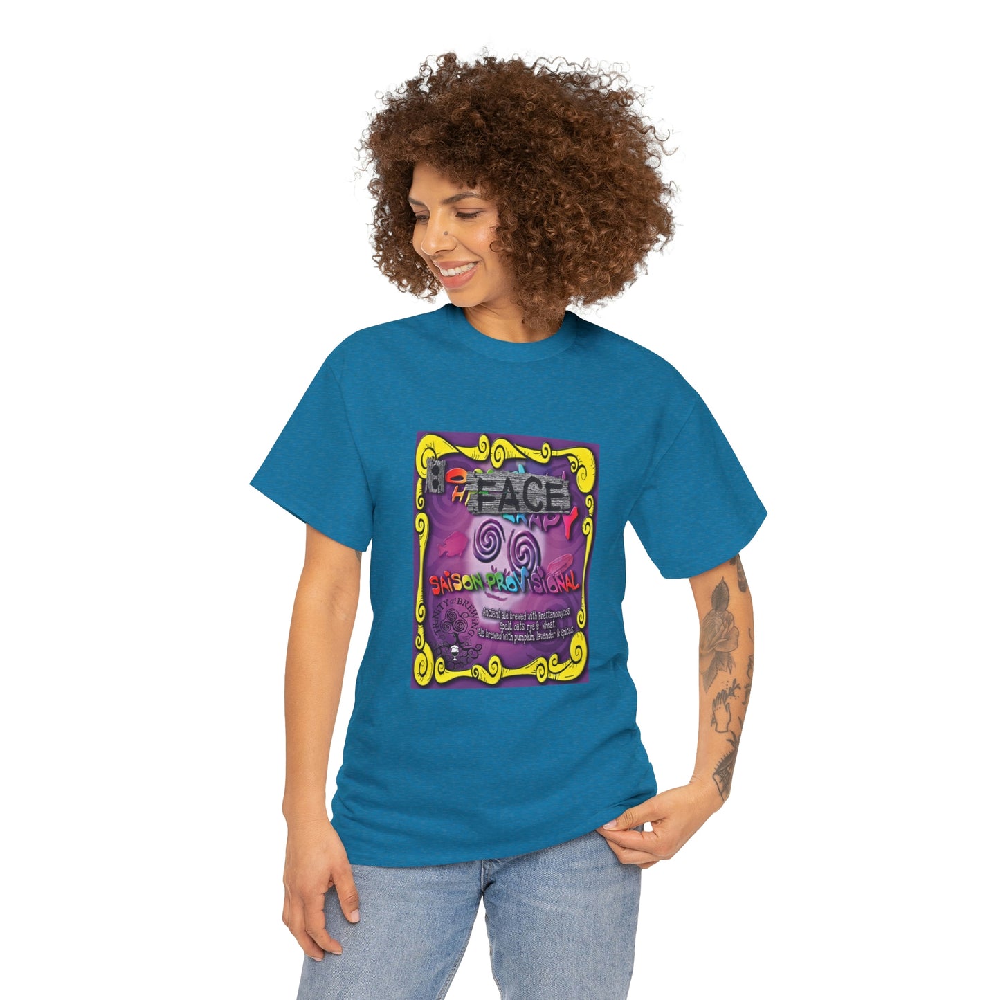 TRiNiTY Oh Face! - Unisex Heavy Cotton Tee