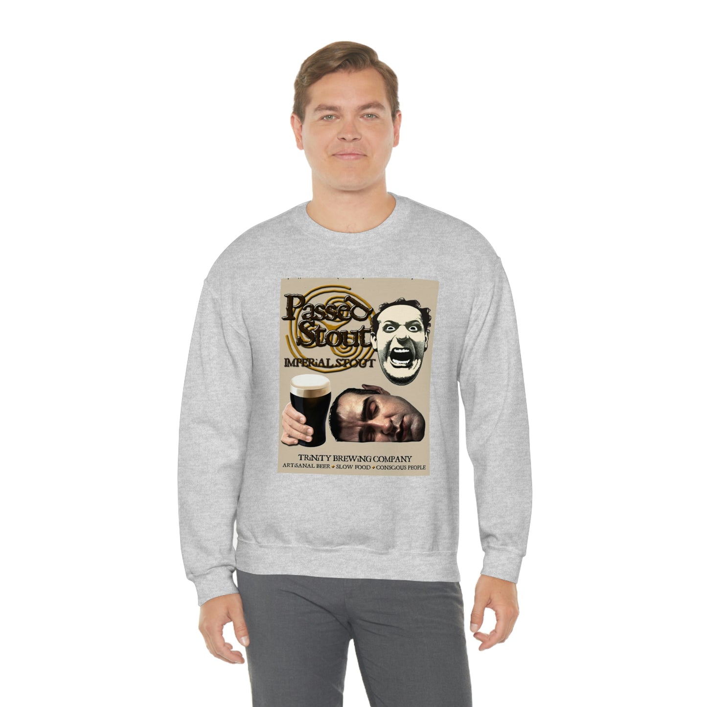TRiNiTY Passed Stout Imperial Stout - Unisex Heavy Blend™ Crewneck Sweatshirt