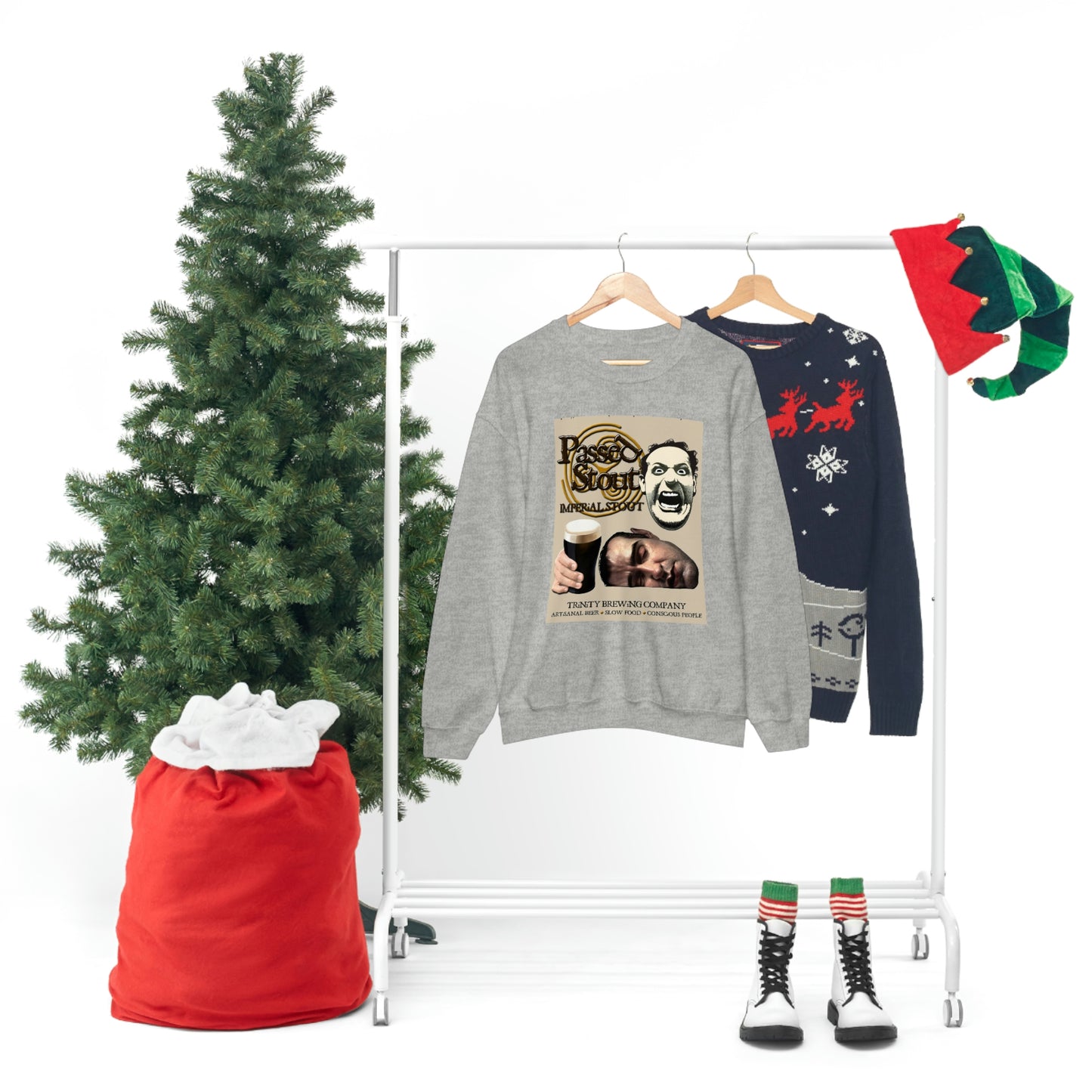 TRiNiTY Passed Stout Imperial Stout - Unisex Heavy Blend™ Crewneck Sweatshirt