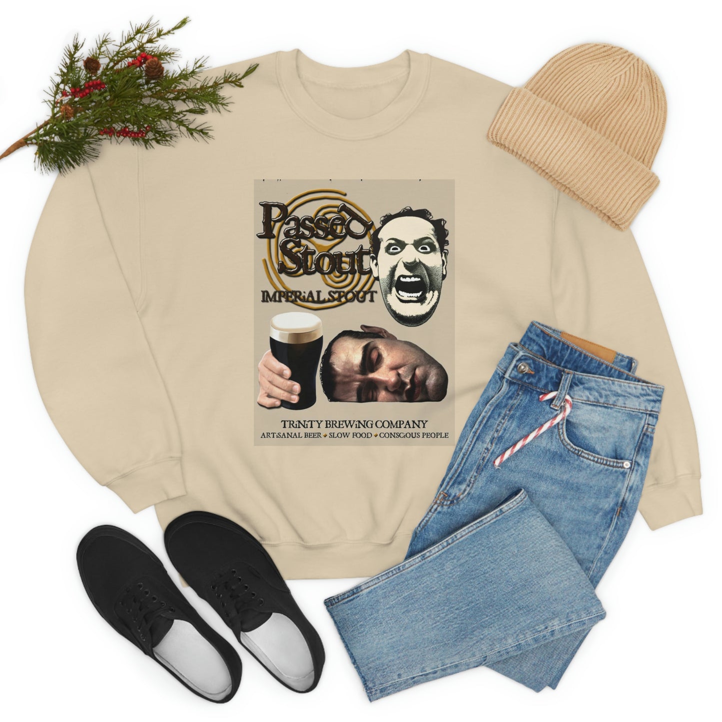 TRiNiTY Passed Stout Imperial Stout - Unisex Heavy Blend™ Crewneck Sweatshirt