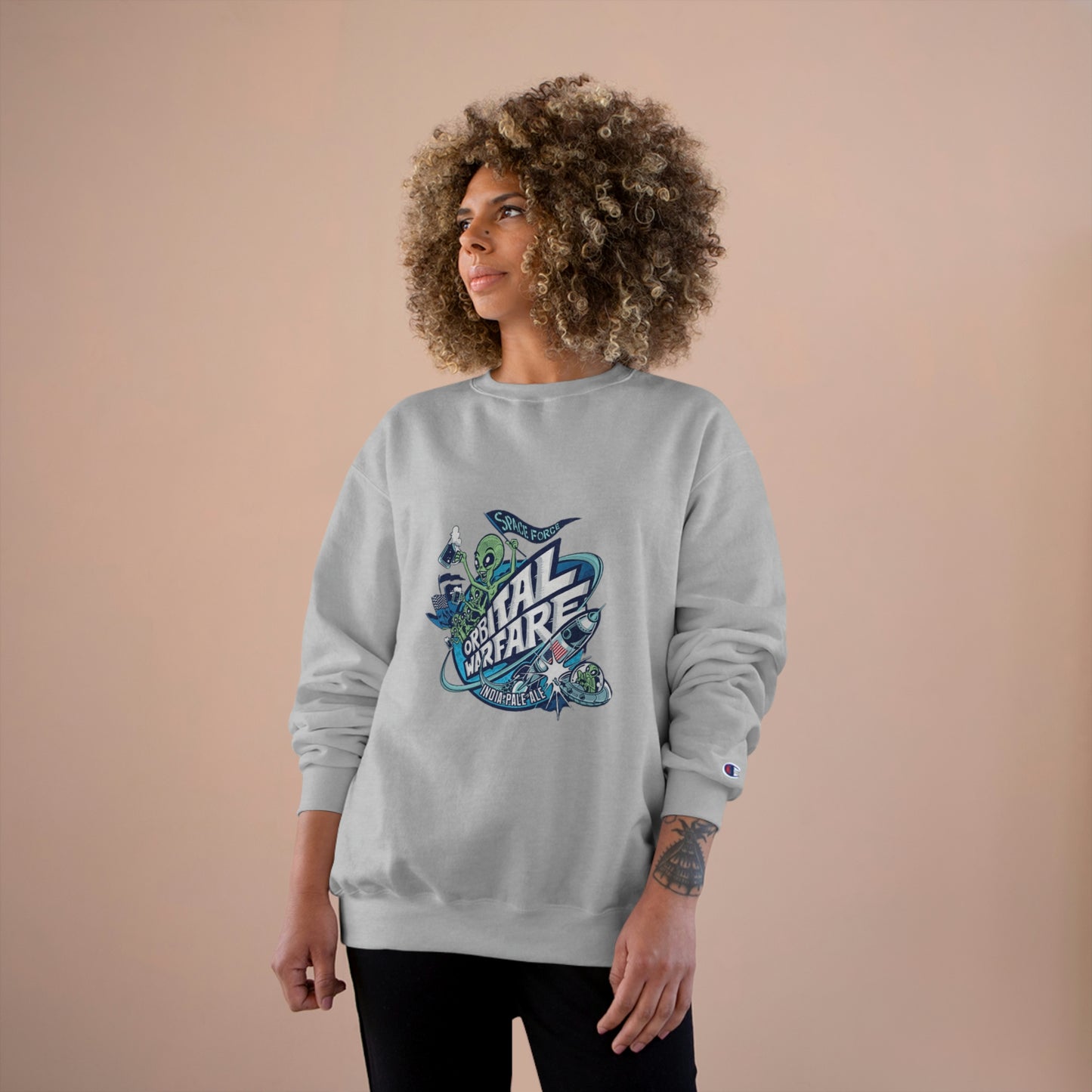 TRiNiTY Orbital Warfare IPA (Dark Colors) - Champion Sweatshirt