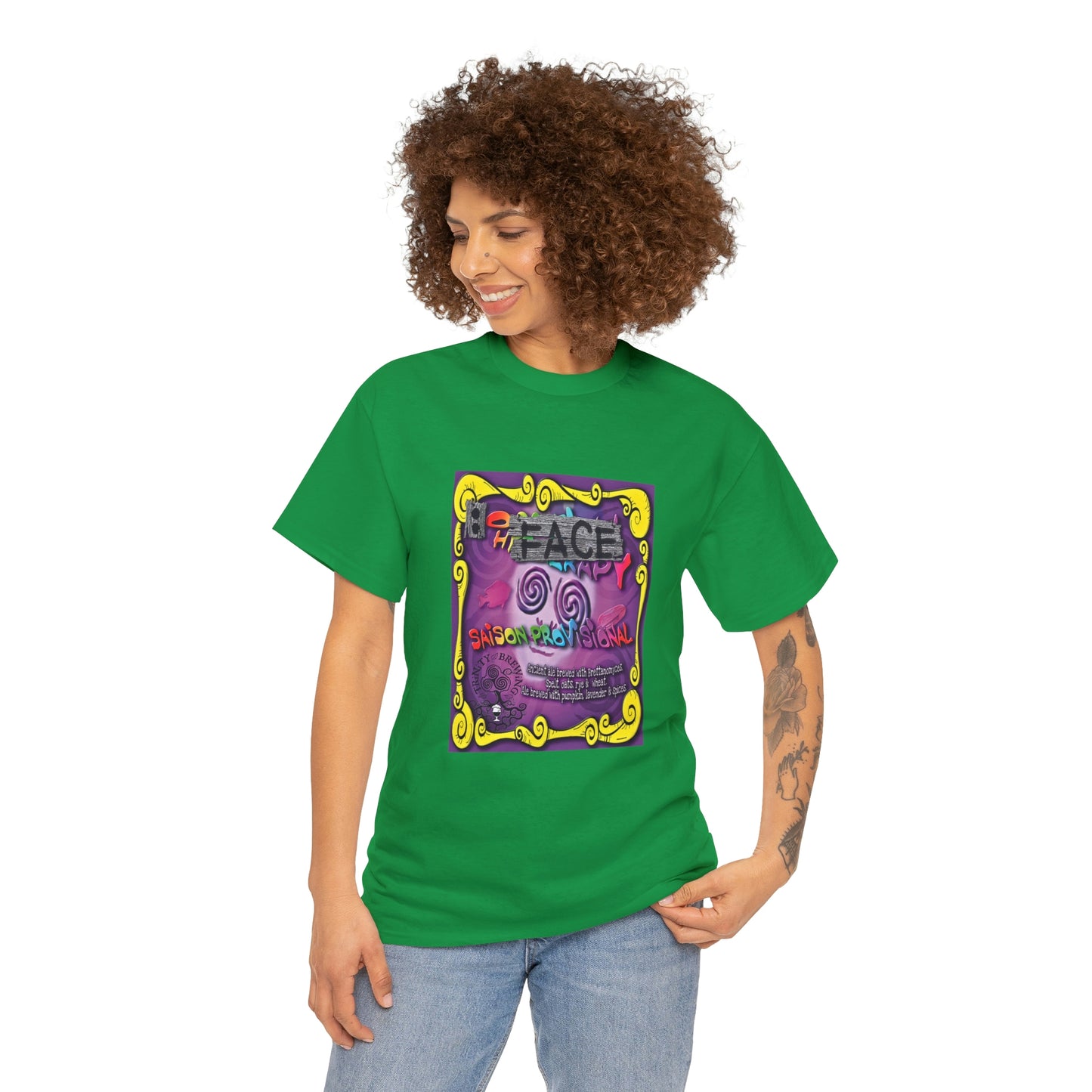 TRiNiTY Oh Face! - Unisex Heavy Cotton Tee