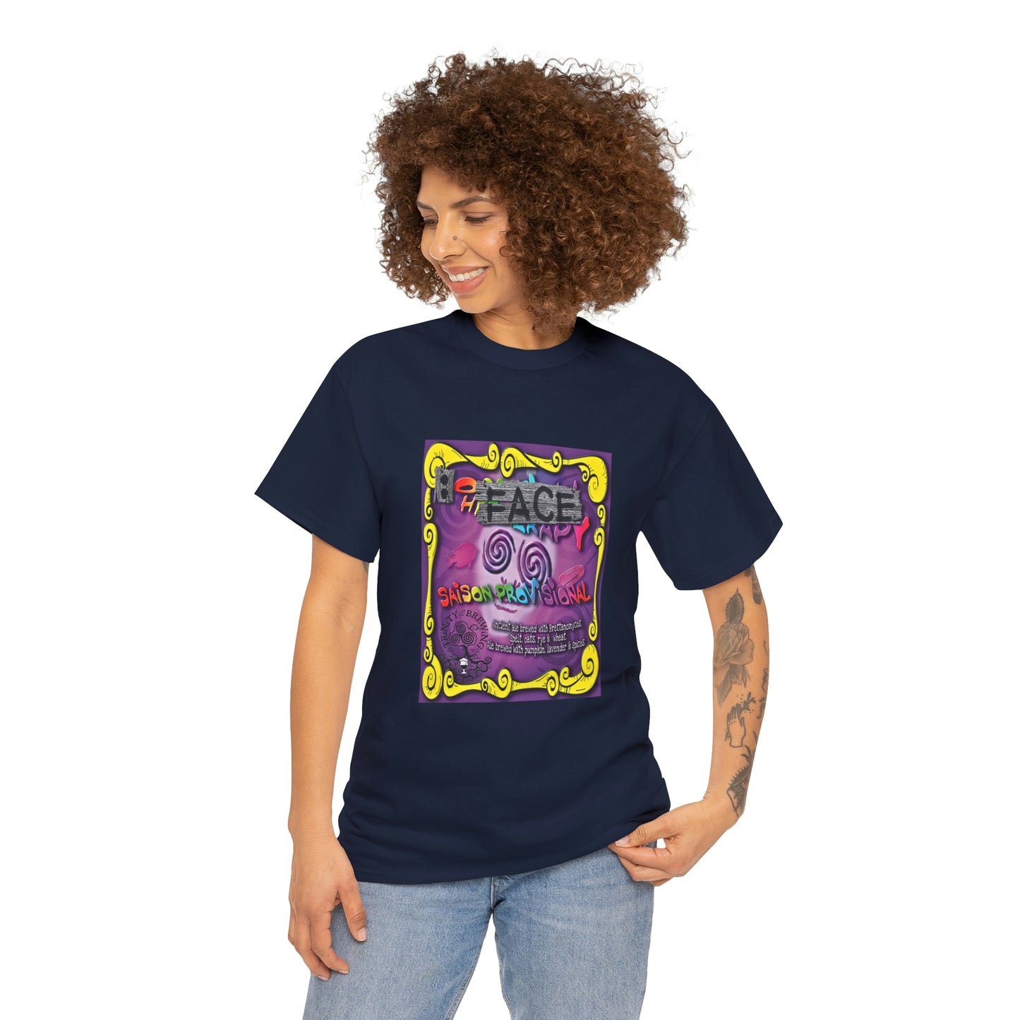 TRiNiTY Oh Face! - Unisex Heavy Cotton Tee