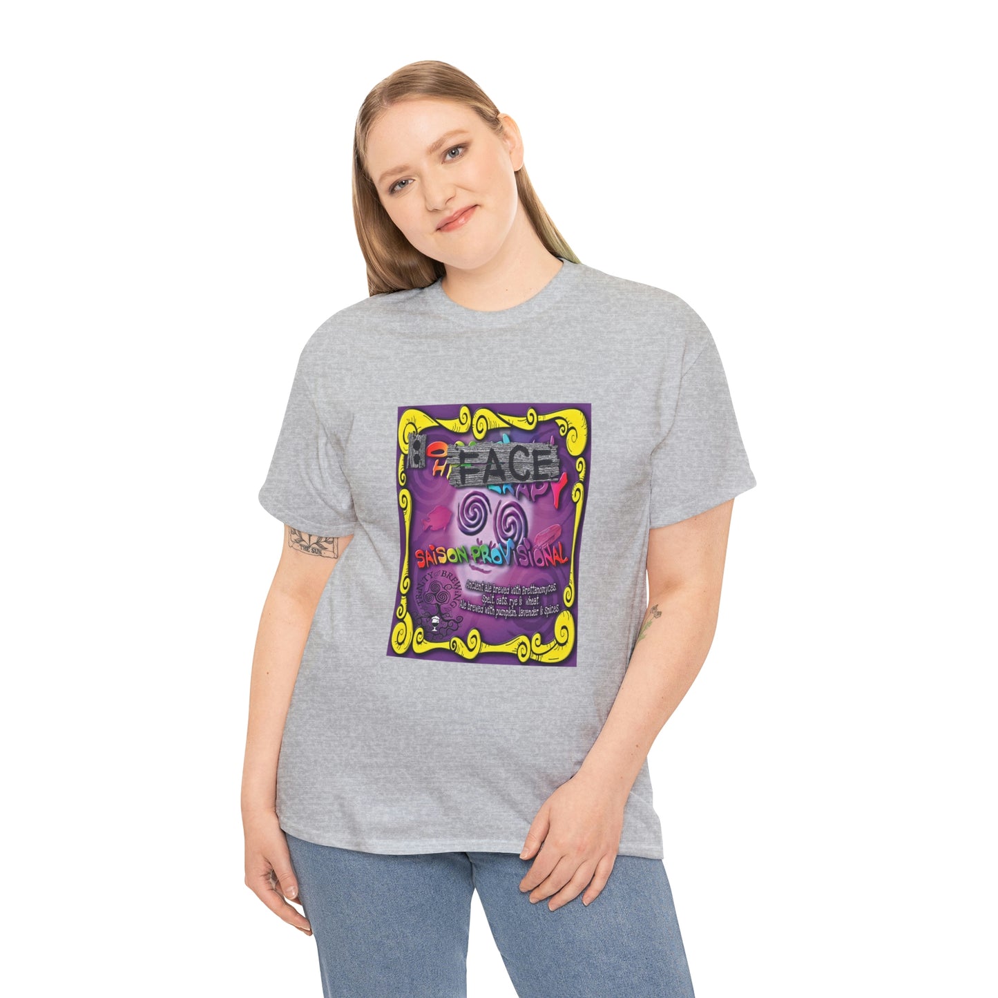 TRiNiTY Oh Face! - Unisex Heavy Cotton Tee