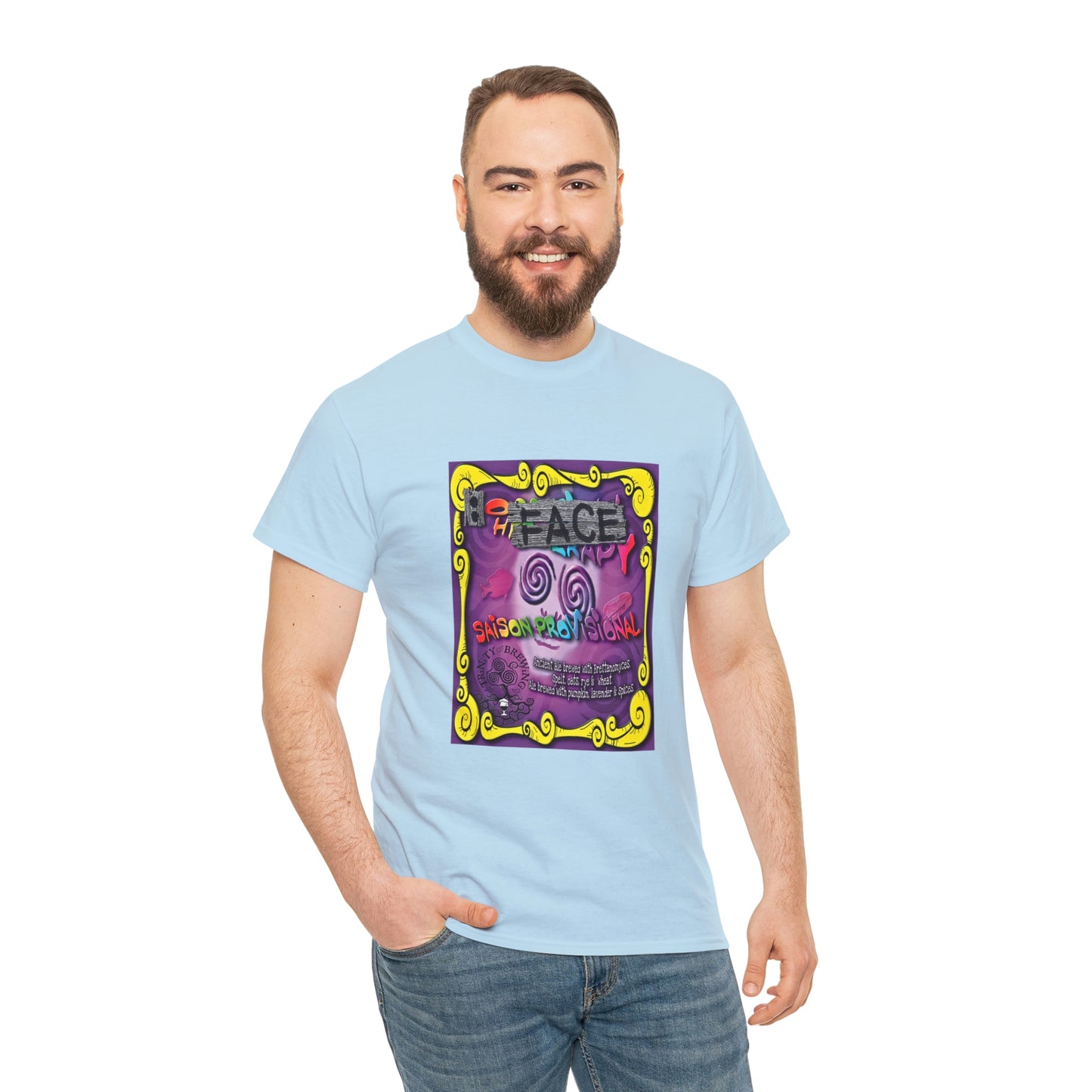 TRiNiTY Oh Face! - Unisex Heavy Cotton Tee