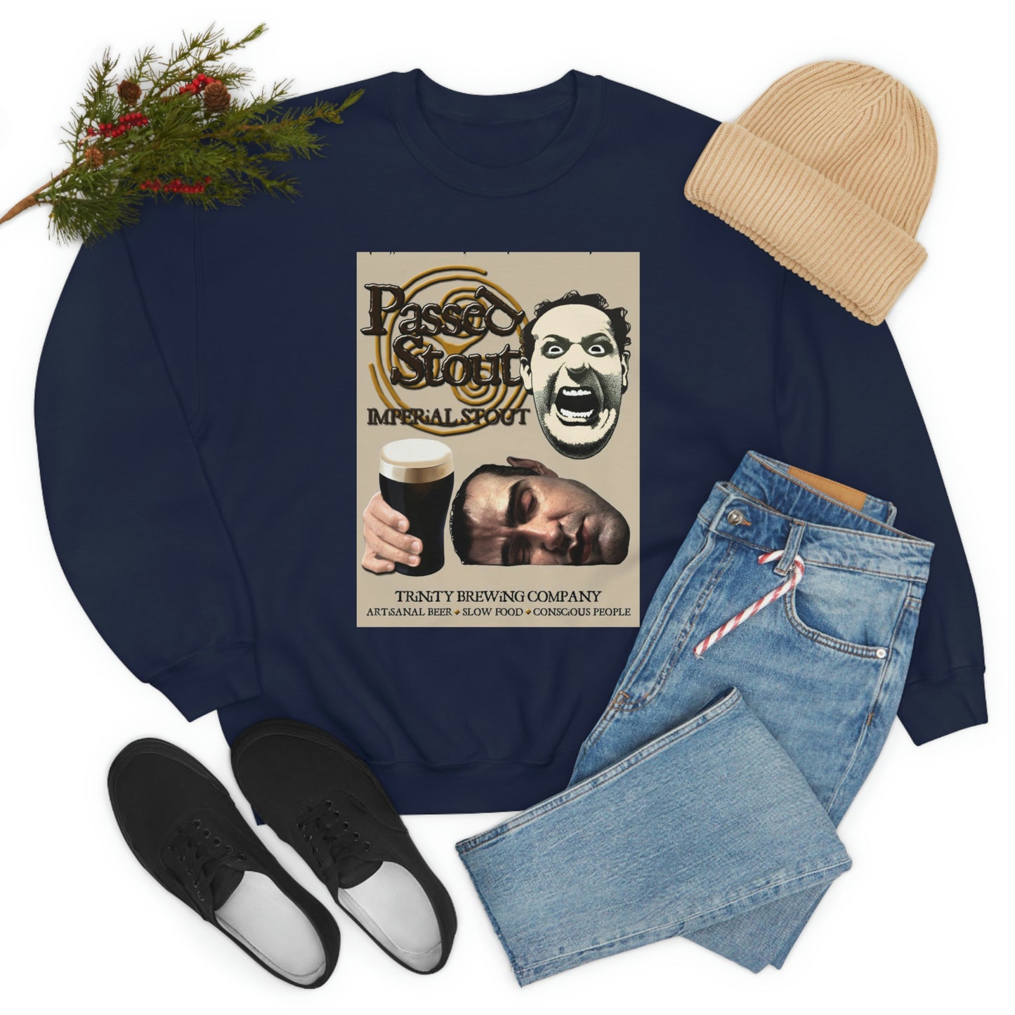 TRiNiTY Passed Stout Imperial Stout - Unisex Heavy Blend™ Crewneck Sweatshirt