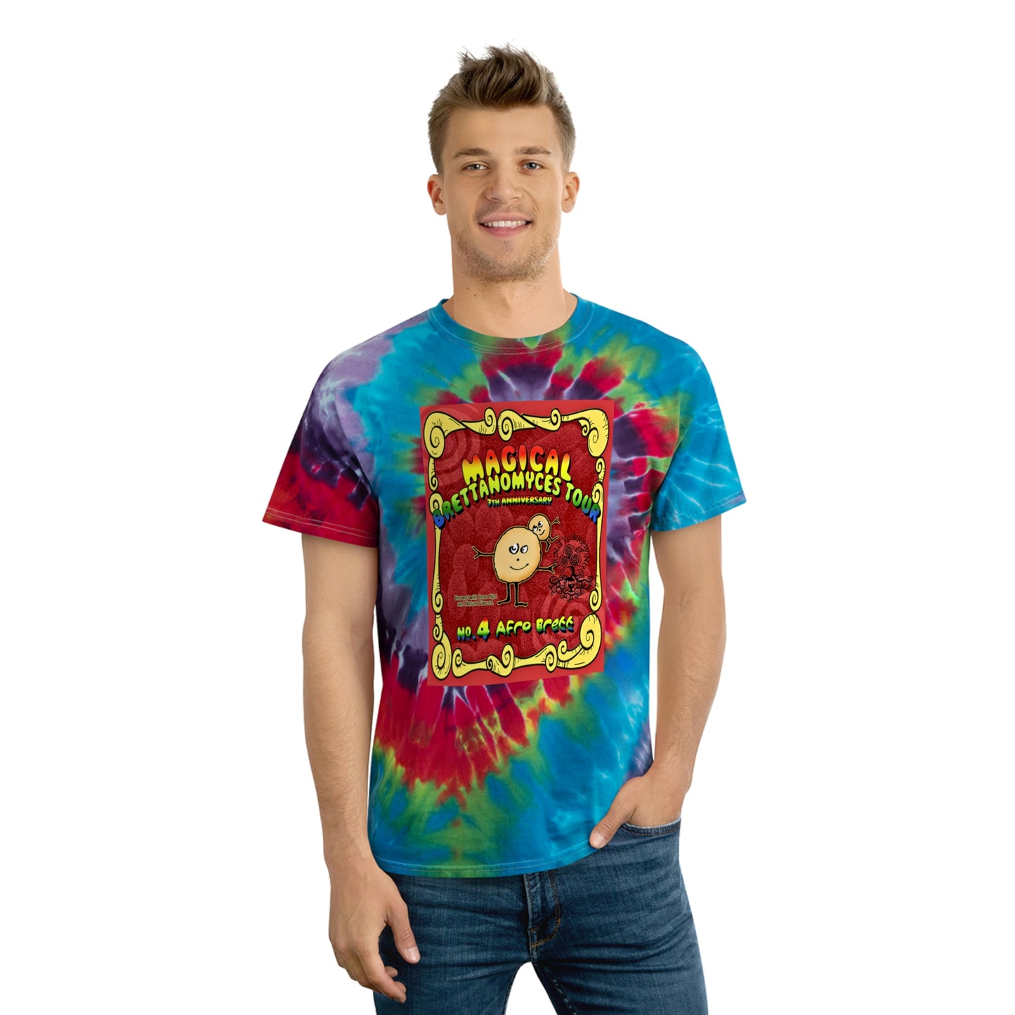 TRiNiTY Magical Brett Tour - Tie-Dye Tee, Spiral