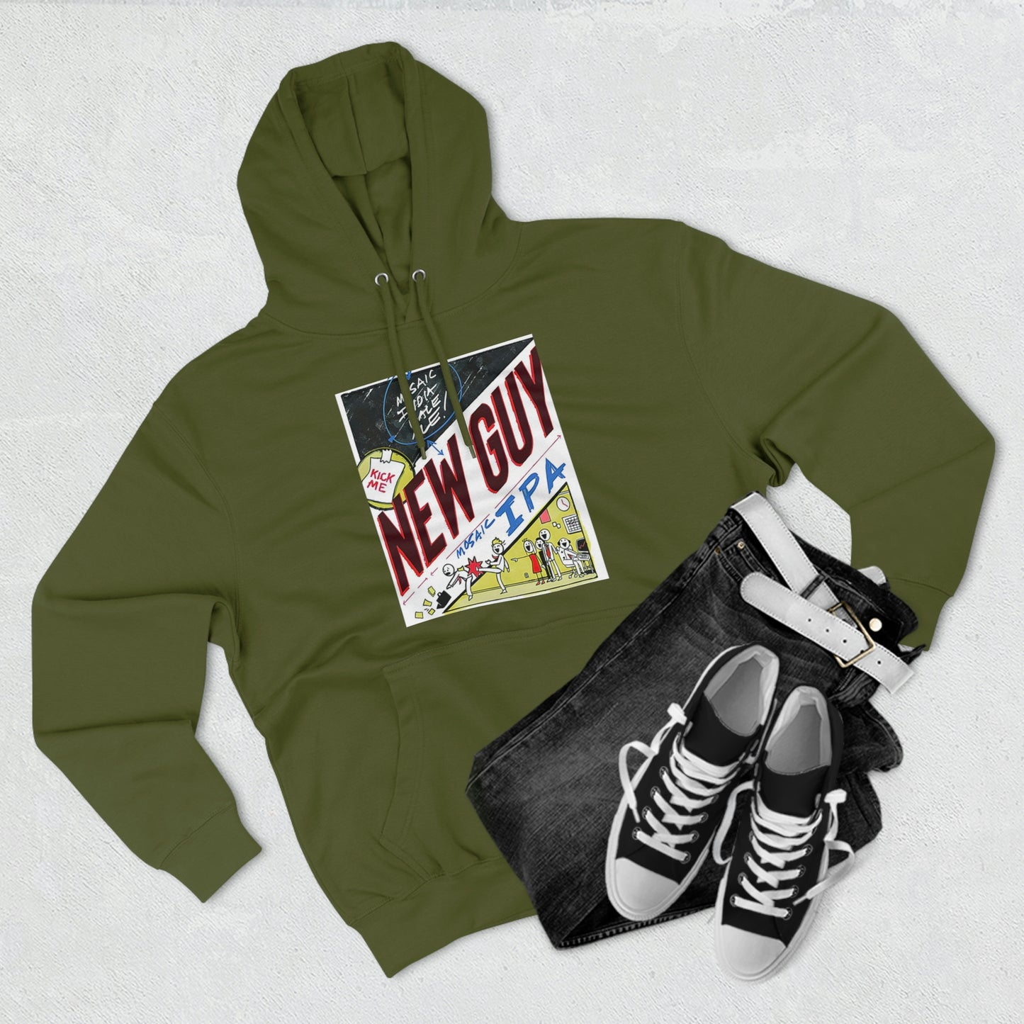 TRiNiTY New Guy IPA - Unisex Premium Pullover Hoodie