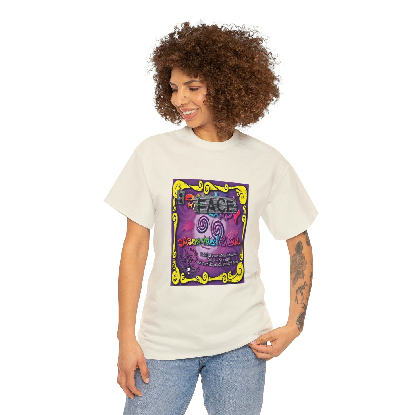 TRiNiTY Oh Face! - Unisex Heavy Cotton Tee