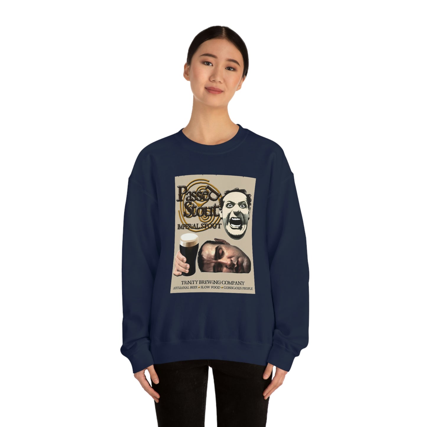 TRiNiTY Passed Stout Imperial Stout - Unisex Heavy Blend™ Crewneck Sweatshirt