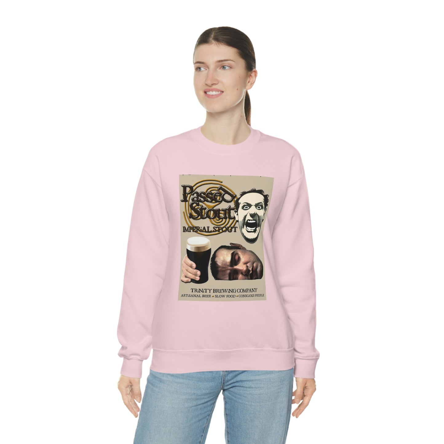 TRiNiTY Passed Stout Imperial Stout - Unisex Heavy Blend™ Crewneck Sweatshirt