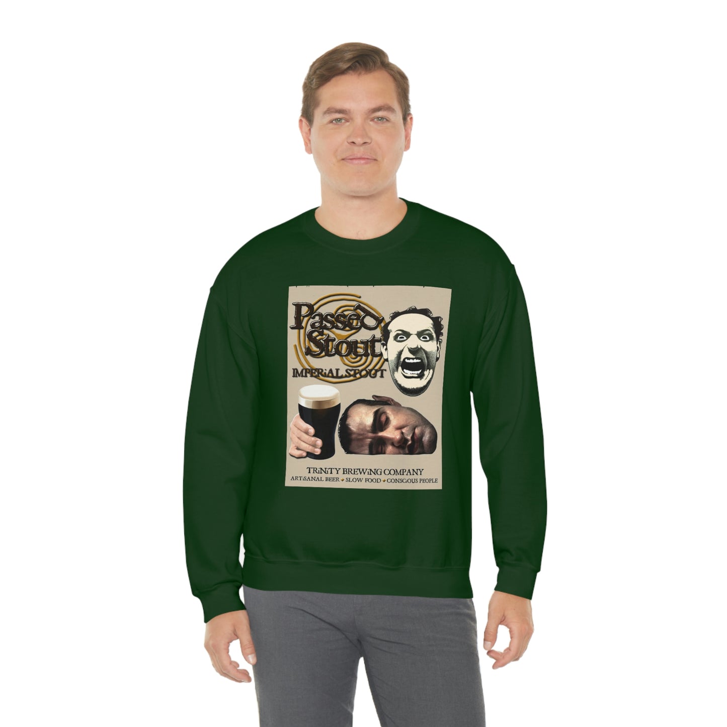 TRiNiTY Passed Stout Imperial Stout - Unisex Heavy Blend™ Crewneck Sweatshirt