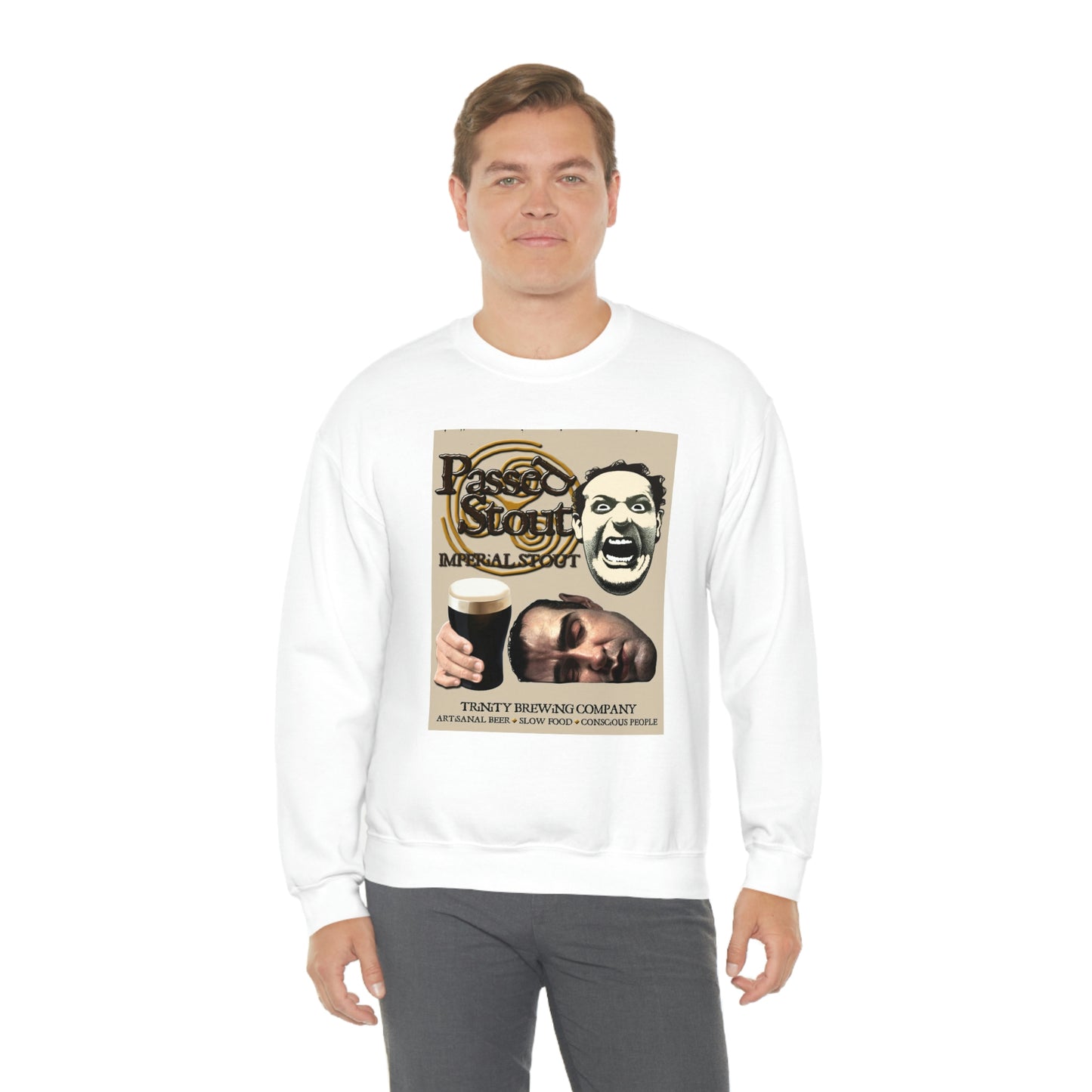 TRiNiTY Passed Stout Imperial Stout - Unisex Heavy Blend™ Crewneck Sweatshirt