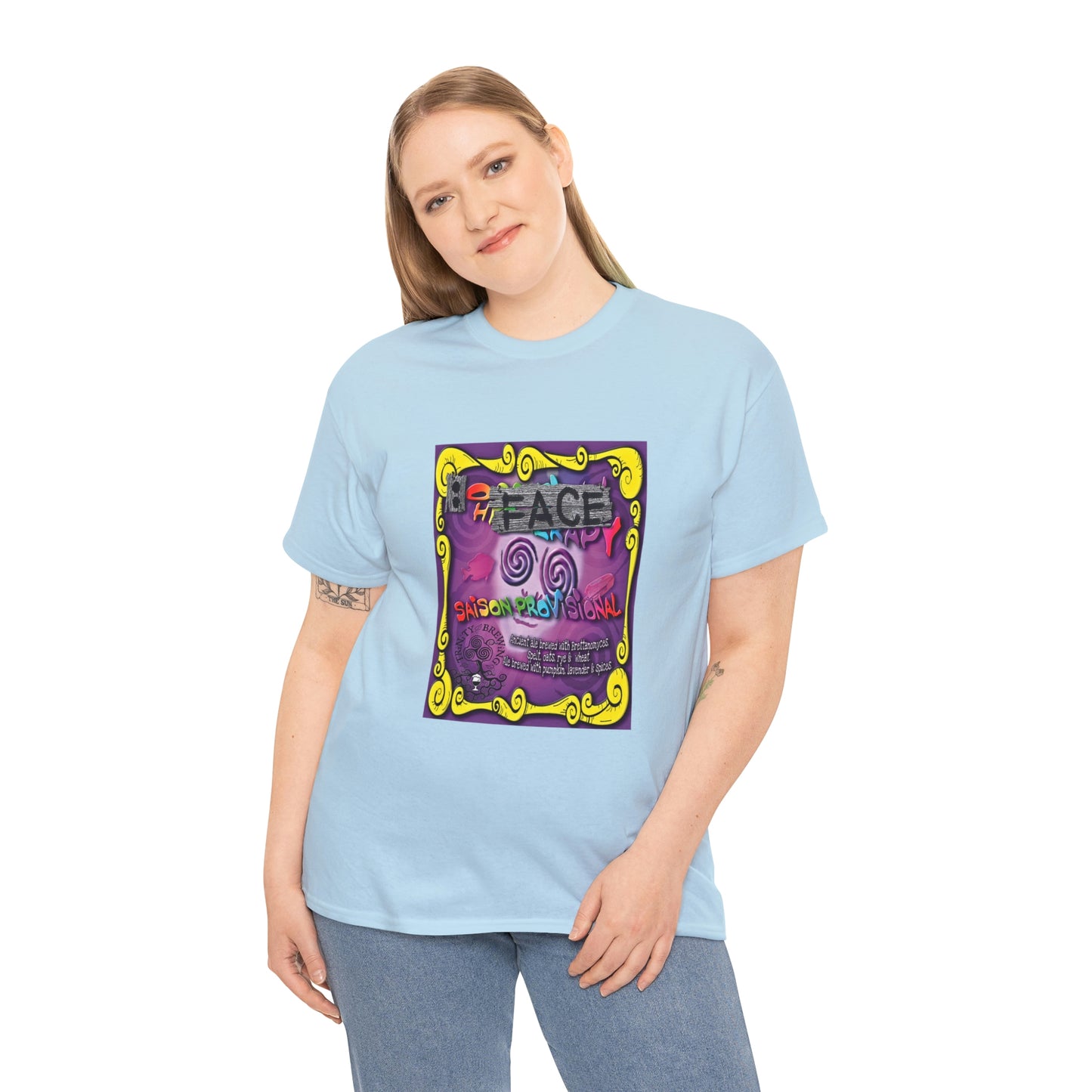 TRiNiTY Oh Face! - Unisex Heavy Cotton Tee