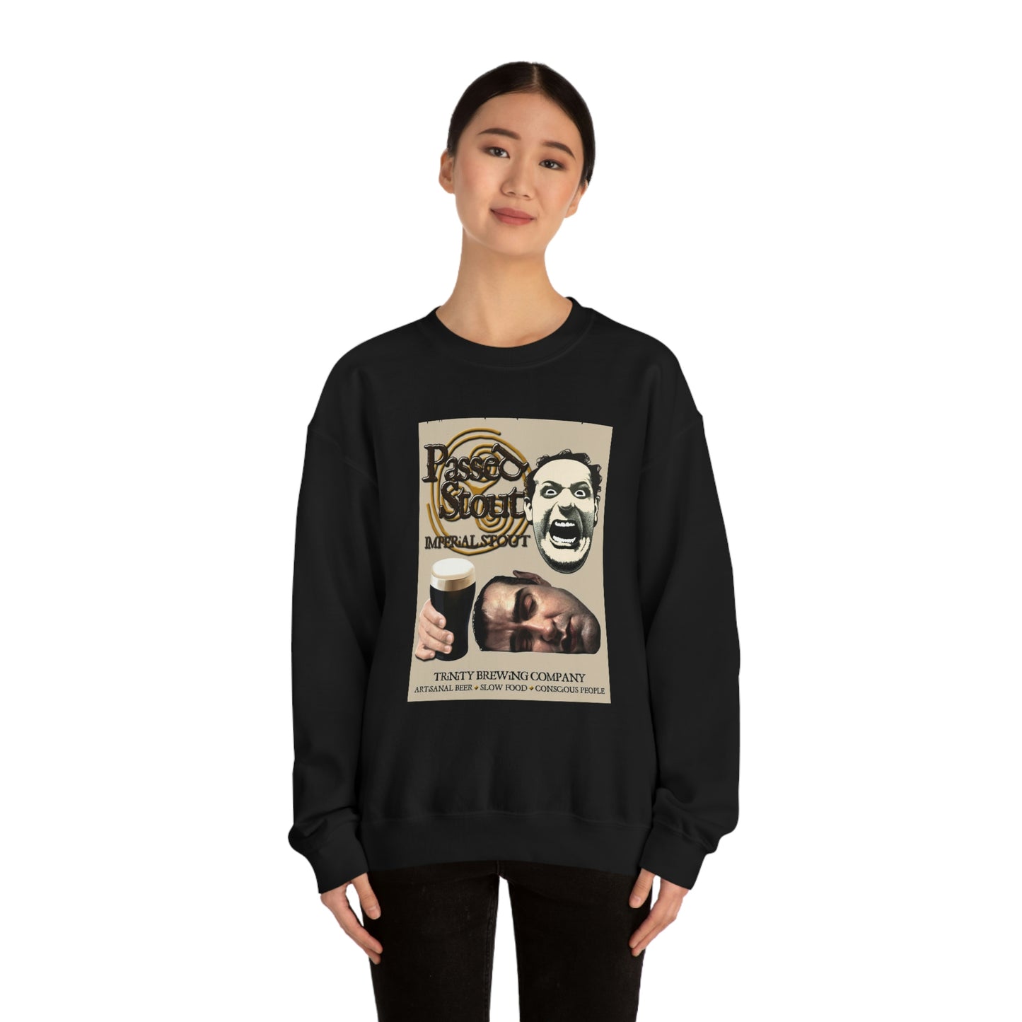 TRiNiTY Passed Stout Imperial Stout - Unisex Heavy Blend™ Crewneck Sweatshirt