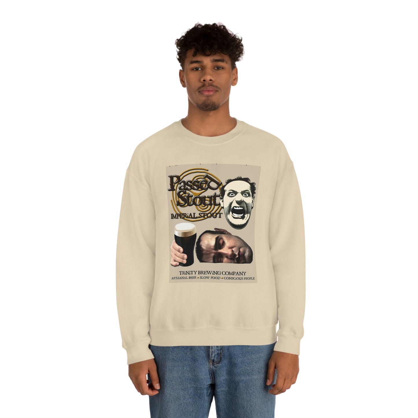 TRiNiTY Passed Stout Imperial Stout - Unisex Heavy Blend™ Crewneck Sweatshirt