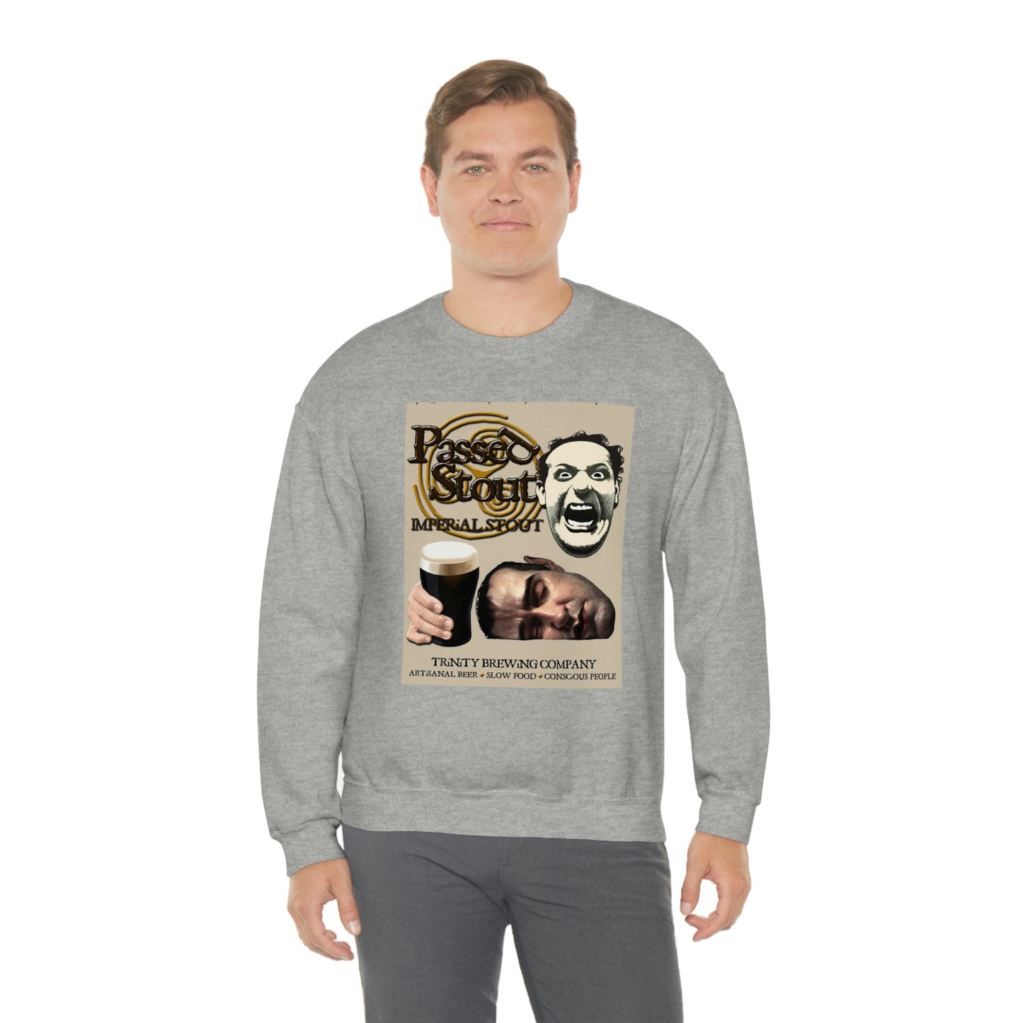 TRiNiTY Passed Stout Imperial Stout - Unisex Heavy Blend™ Crewneck Sweatshirt