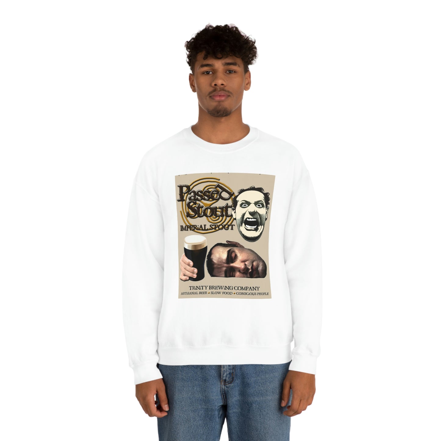 TRiNiTY Passed Stout Imperial Stout - Unisex Heavy Blend™ Crewneck Sweatshirt