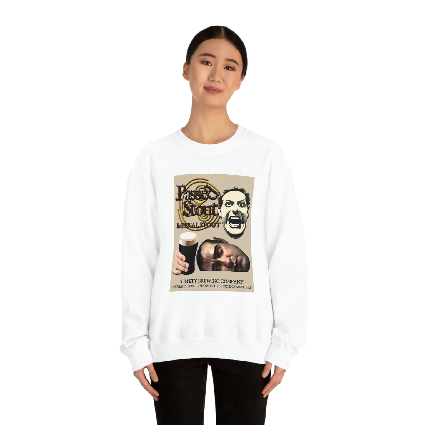 TRiNiTY Passed Stout Imperial Stout - Unisex Heavy Blend™ Crewneck Sweatshirt