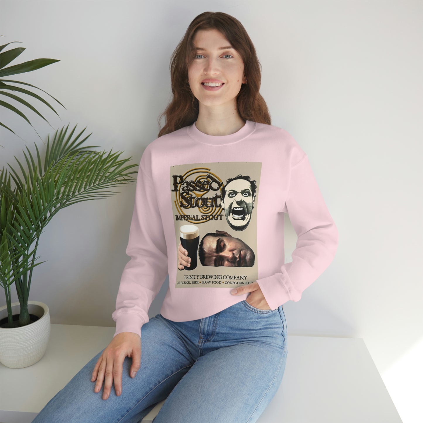 TRiNiTY Passed Stout Imperial Stout - Unisex Heavy Blend™ Crewneck Sweatshirt
