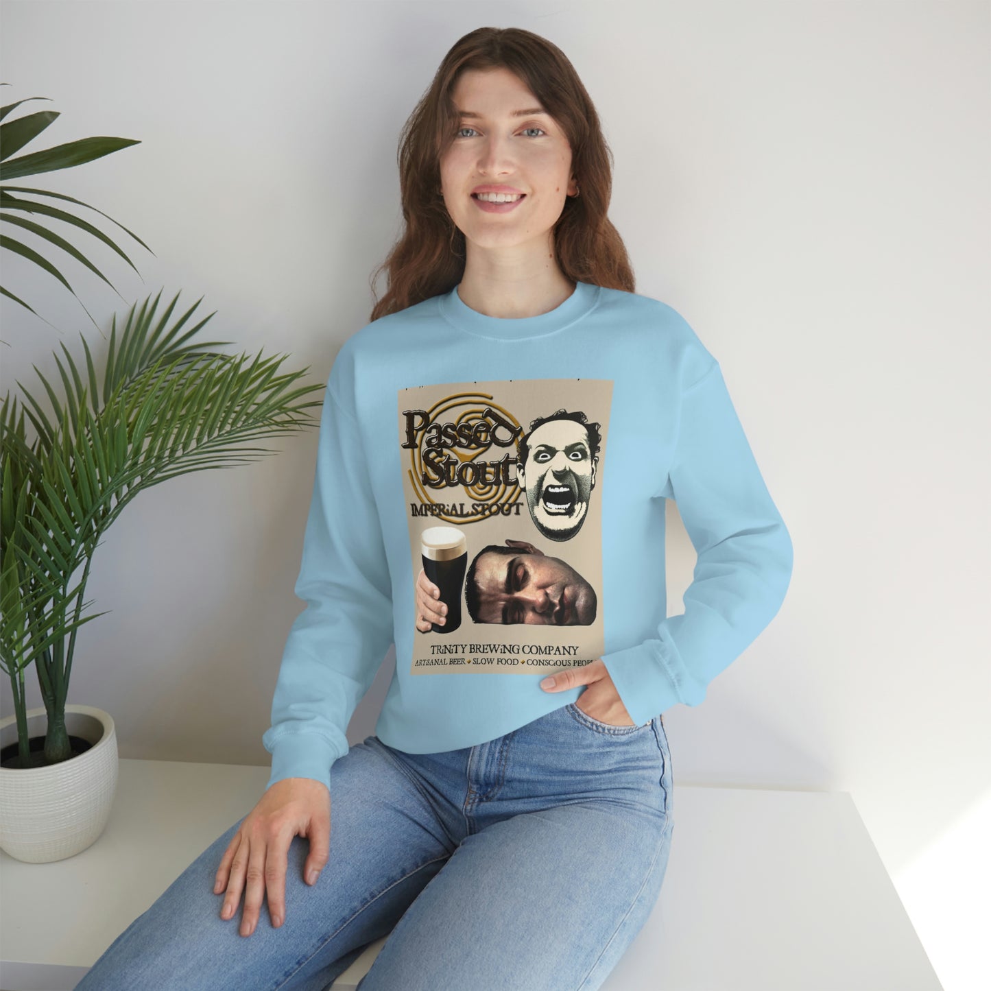 TRiNiTY Passed Stout Imperial Stout - Unisex Heavy Blend™ Crewneck Sweatshirt