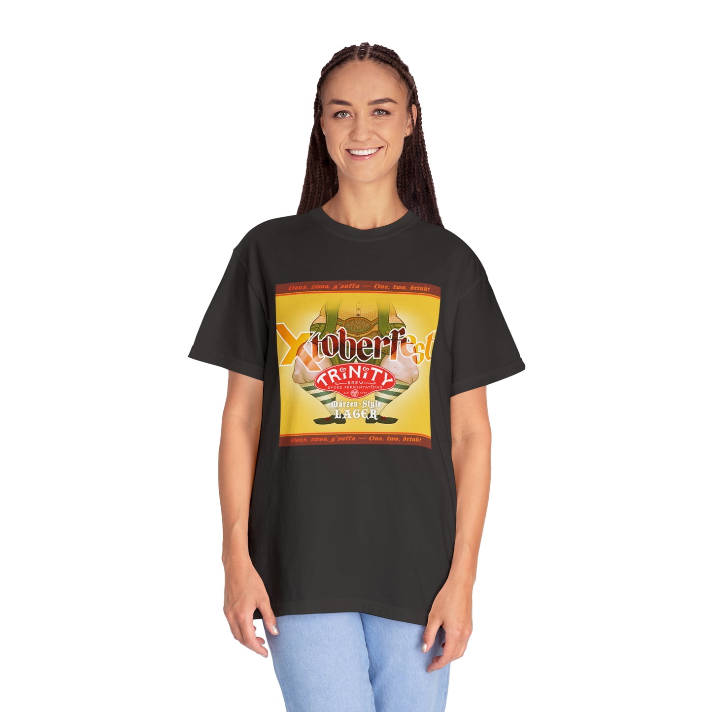 TRiNiTY Xtoberfest (Darker Colors) Oktoberfest T-Shirt - Unisex Garment-Dyed T-shirt